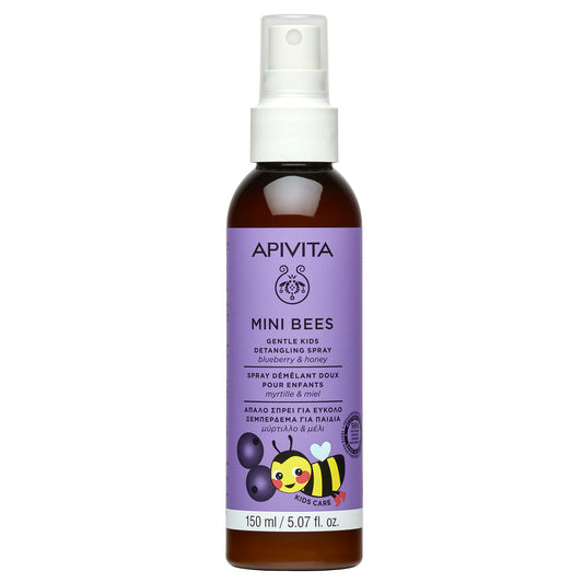 Apivita MINI BEES SRAY PARA DESEMBARAÇAR O CABELO MIRTILO E MEL
