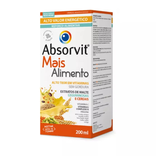 Farmodiética Absorvit Mais Alimento Xarope 200ml