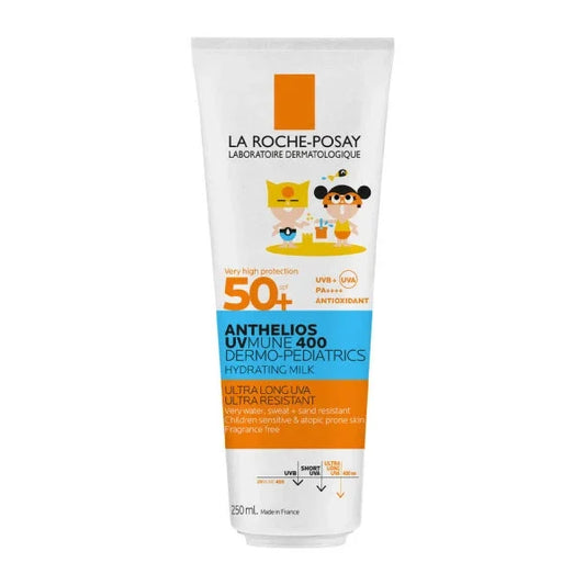 La Roche-Posay ANTHELIOS UV-MUNE 400 DERMOPEDIATRICS LEITE CARTON TUBE FPS50+ 250ML