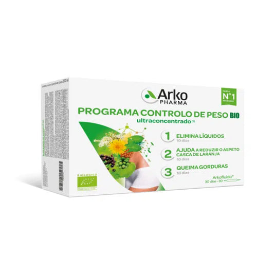 Arkopharma ARKOFLUIDO Prog. Control Peso Bio 30 amp.