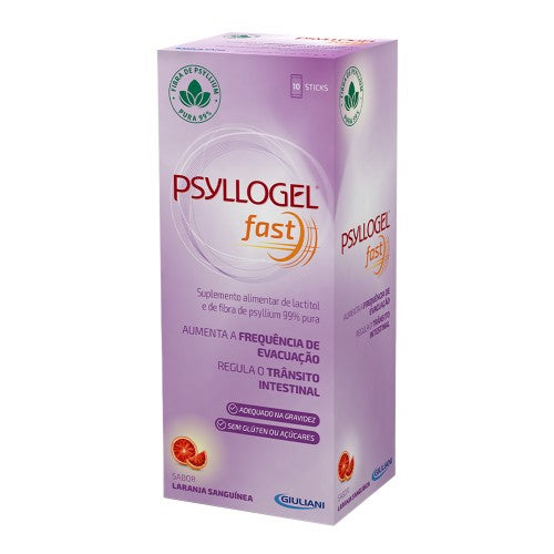 Psyllogel® Fibra Psyllogel® Fast laranja sanguínea 10 sticks