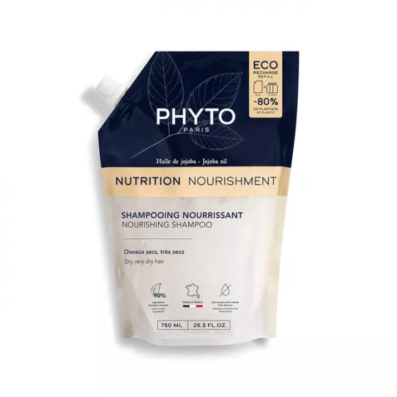Phyto NUTRIÇÃO Champô Recarga 750ML (Novo)