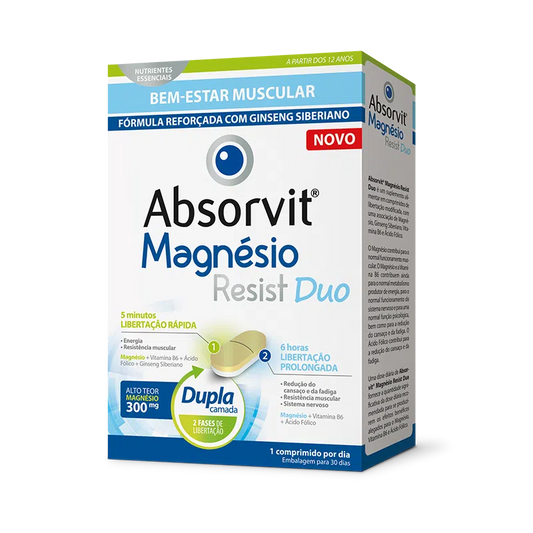 Farmodiética Absorvit Magnésio Resist Duo