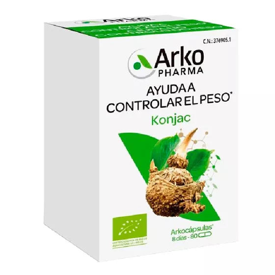 Arkopharma Arkocápsulas Konjac 80 cáps