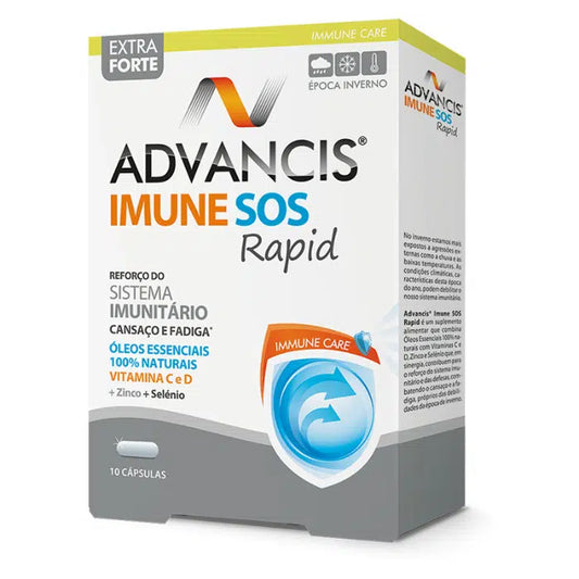 Farmodiética Advancis Imune SOS Rapid Sistema Imunitário x10