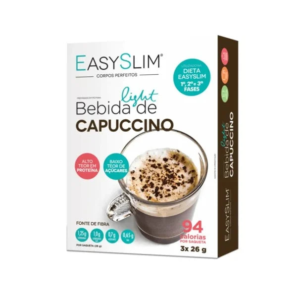 Farmodiética Easyslim Bebida Cappucino Saq 26g x3
