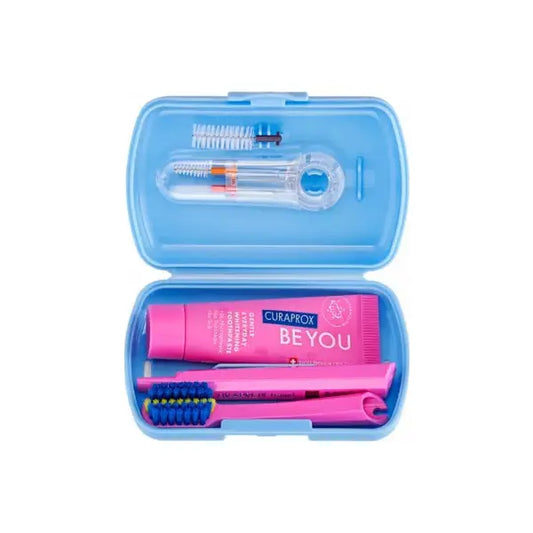 Tecnimed KIT VIAGEM CURAPROX ORTHO-AZUL