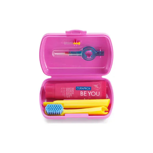 Tecnimed KIT VIAGEM CURAPROX ORTHO-ROSA