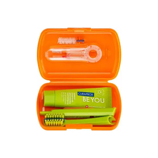 Tecnimed KIT VIAGEM CURAPROX ORTHO-LARANJA