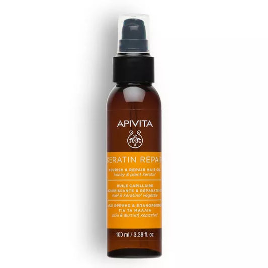 Apivita ÓLEO KERATIN REPAIR