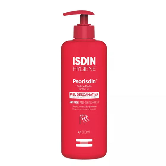 ISDIN Psorisdin Bath gel 500ML - Gel de banho para higiene da pele com psoríase