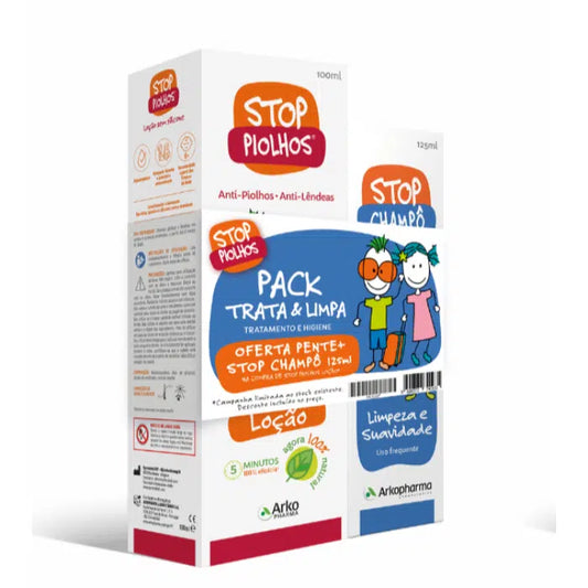 Arkopharma Pack Stop Piolhos Trata & Limpa