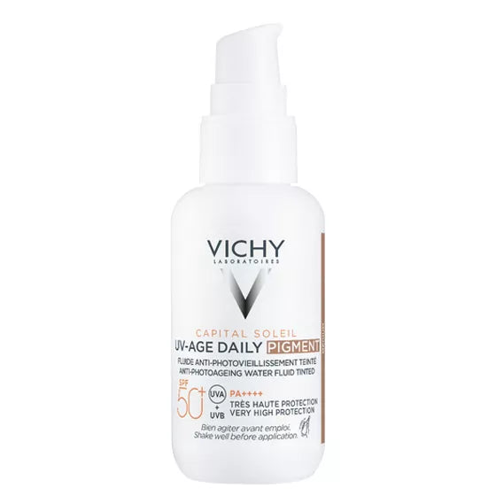 Vichy Laboratoires CAPITAL SOLEIL UV AGE FLUIDO FOTOPROTECTOR DIÁRIO TOM MÉDIO SFPS50 40ML