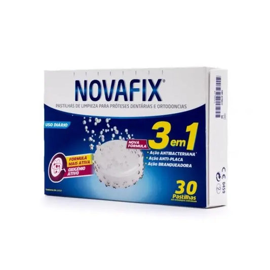 Urgo NOVAFIX - Pastilhas Limpeza 3 em1