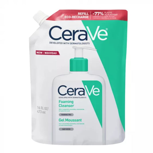 CeraVe RECARGA GEL ESPUMA DE LIMPEZA 473ML