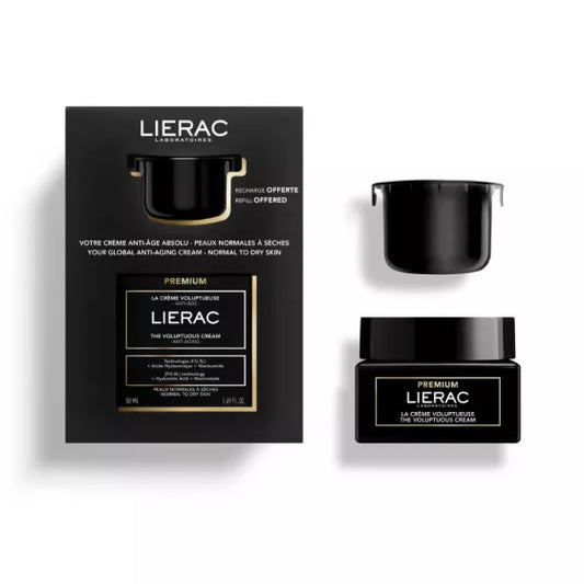 Lierac-COFFRET Creme Voluptuoso + Recarga 50ml