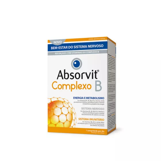 Farmodiética Absorvit Complexo B x30 Cápsulas