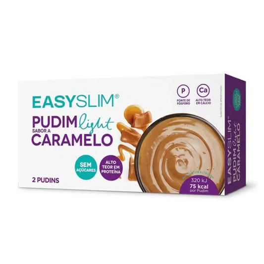 Farmodiética Easyslim Pudim Light Caramelo 2 unidades