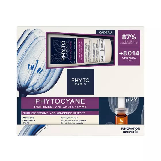 Phytocyane Mulher Progr 5mlX12+OF Ch100ml