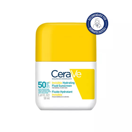 CeraVe FLUIDO PROTETOR INVISÍVEL HIDRATANTE SPF50 50ML