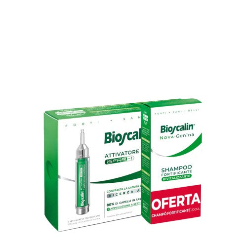 Bioscalin NOVA GENINA BIOSCALIN ATIVADOR CAPILAR 10ML + OFERTA CHAMP FORT. REV 200ML