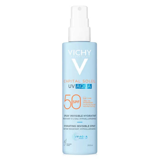 Vichy Laboratoires CAPITAL SOLEIL UV AQUA SPRAY INVISÍVEL FPS50 200ML