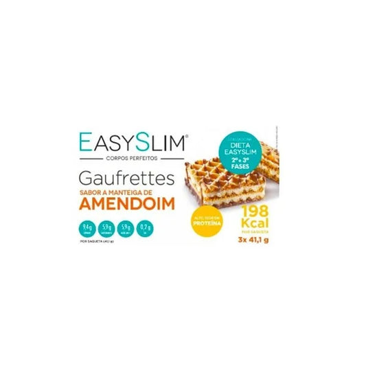 Farmodiética Easyslim Gaufrett Manteiga Amend 41,1g x3