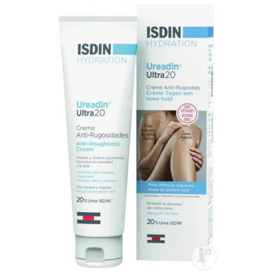 ISDIN Ureadin Ultra20 100ML - Creme para pele muito seca com 20% Ureia ISDIN®. Indicado para pele seca, áspera e rugosa