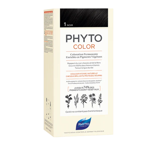 Phyto Kit Coloração Permanente 1 Preto