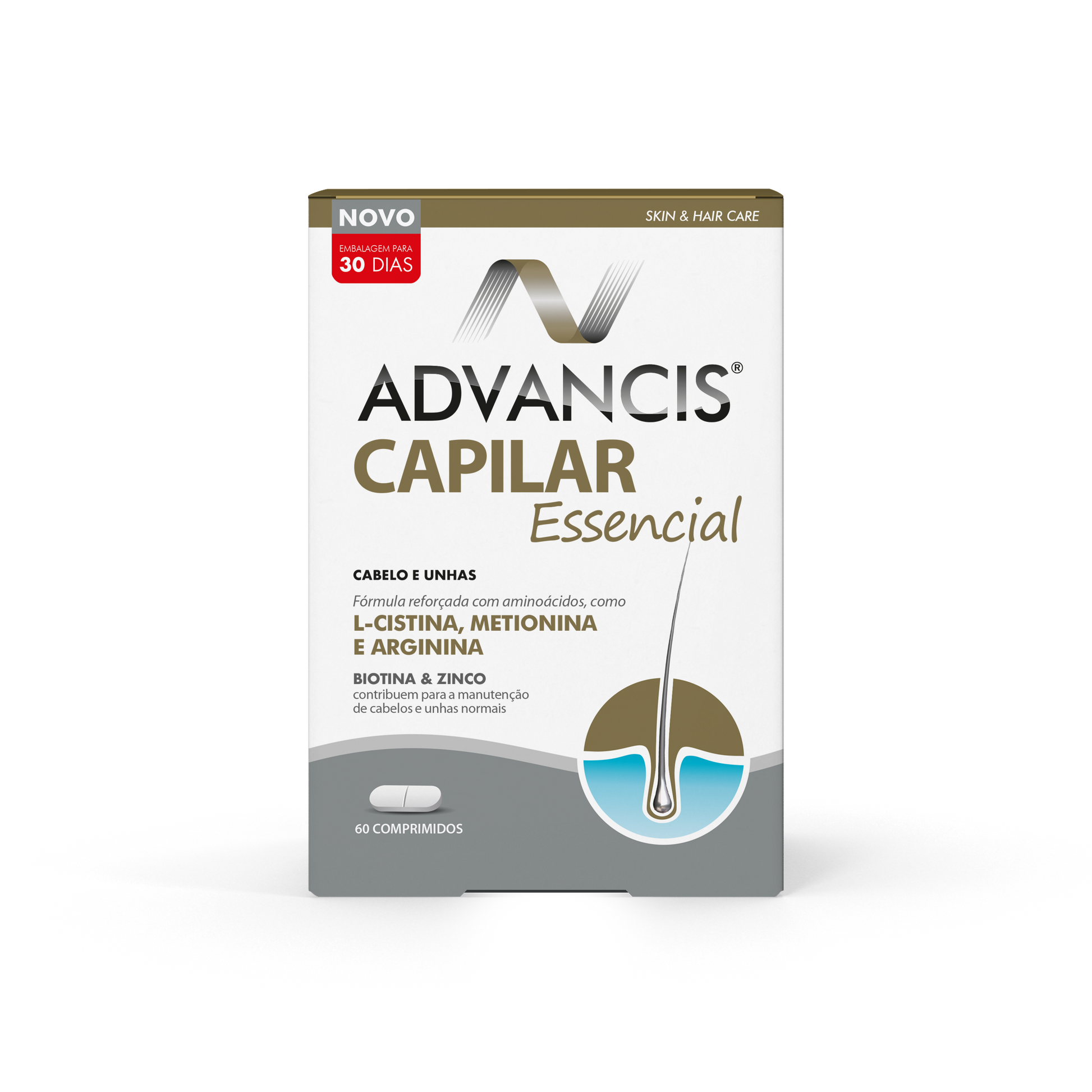 Advancis Capilar Essencial Compr x60