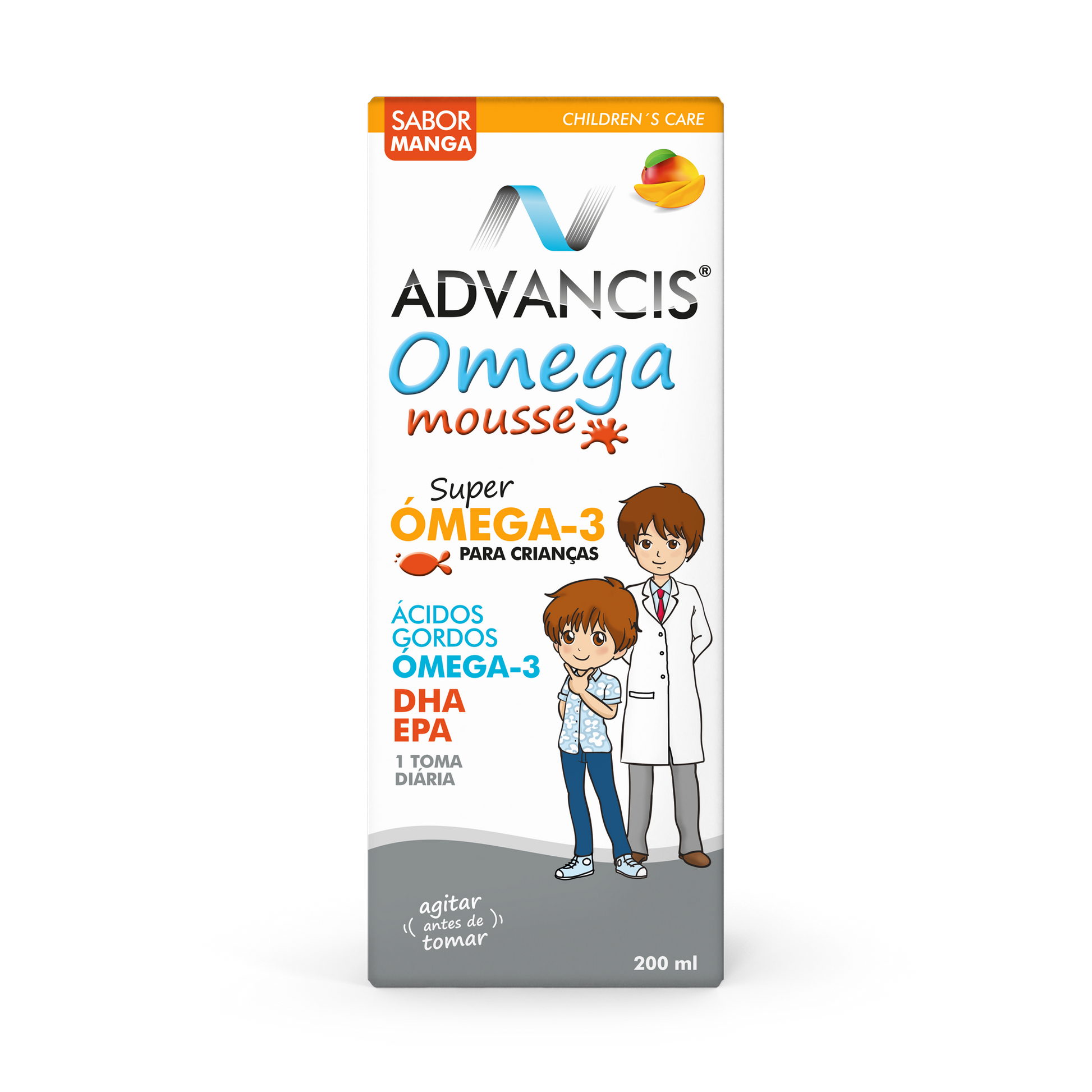 Advancis Omega Mousse Emul Manga 200ml