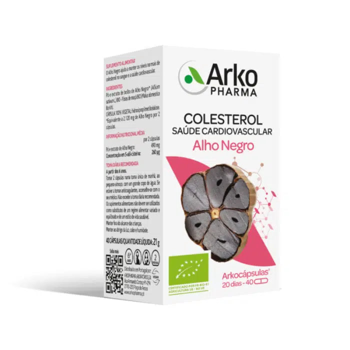 Arkopharma ARKOCÁPSULAS Alho Negro 60 cáps