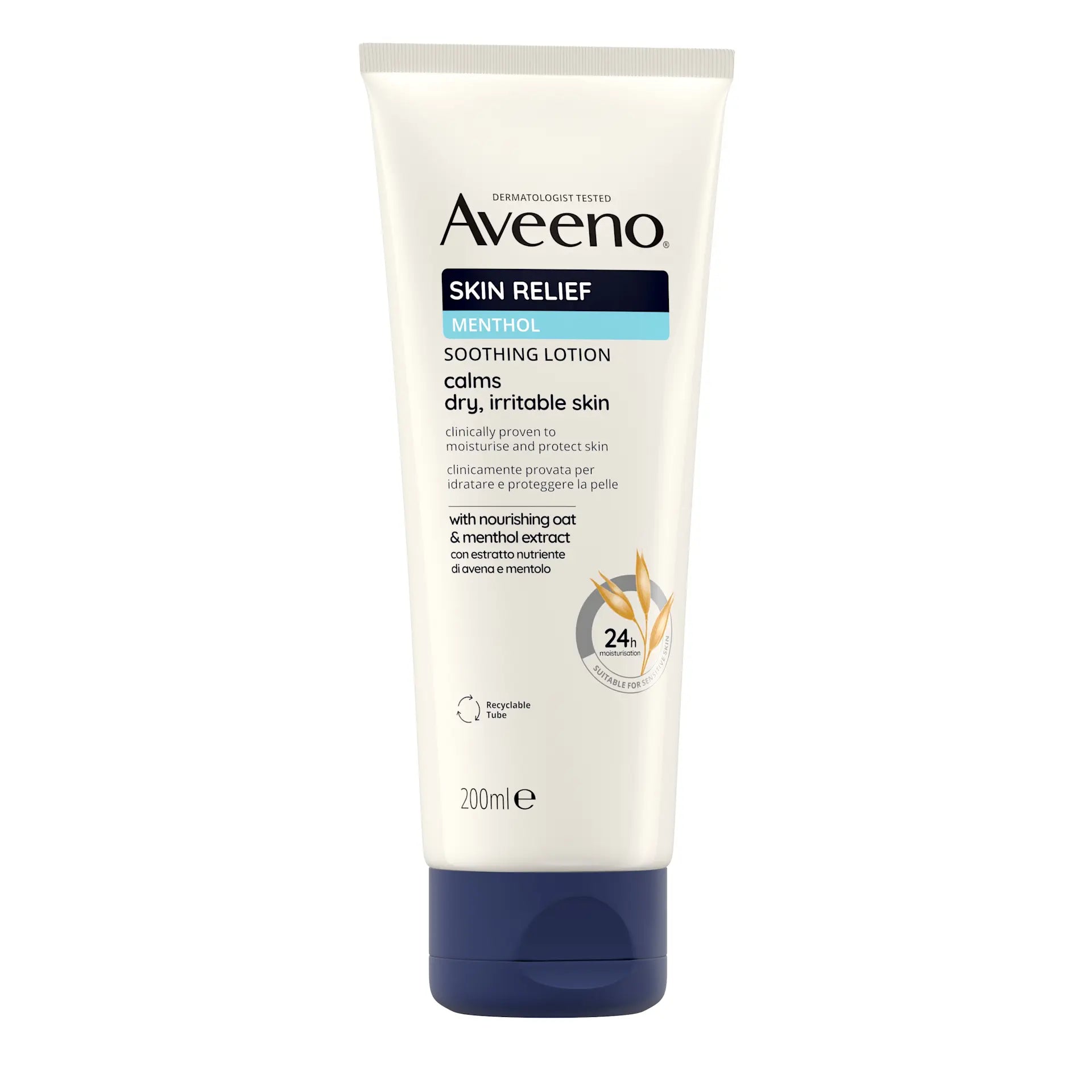 Kenvue AVEENO® Skin Relief Loção Calmante com Extrato de Mentol
