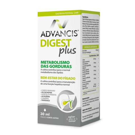 Farmodiética Advancis Digest Plus Fígado 30ml