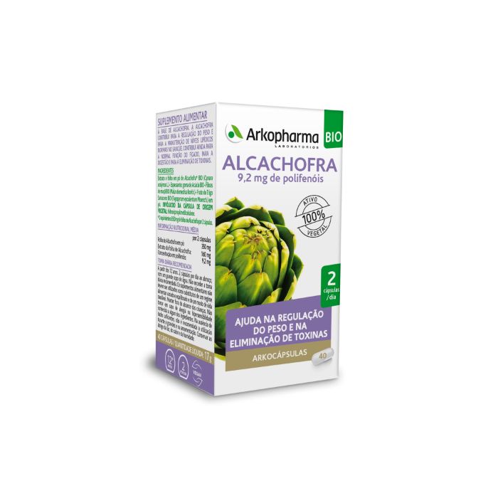 ARKOPHARMA Alcachofra BIO 80 cáps