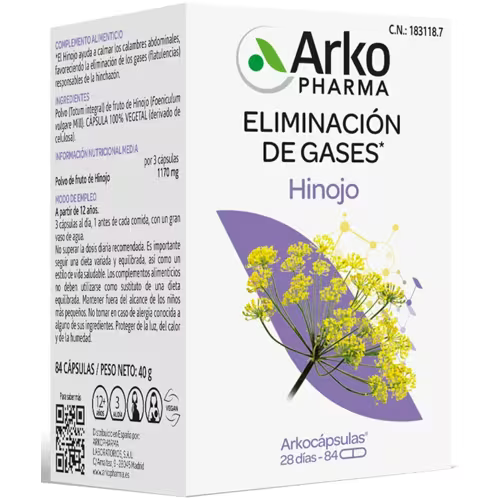 Arkopharma ARKOCÁPSULAS Funcho 84 cáps