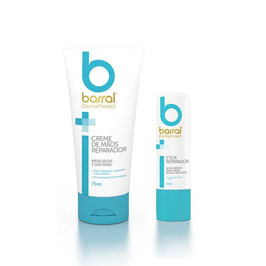 Barral DermaProtect Pack 
(Creme de Mãos + Barral DermaProtect Stick Reparador)