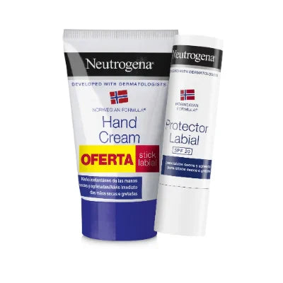 Kenvue NEUTROGENA® Creme de Mãos Concentrado com Perfume Oferta Protetor Labial FPS 20