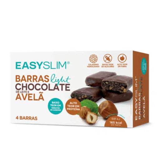 Farmodiética Easyslim Barras Chocolate e Avelã - 44g x4