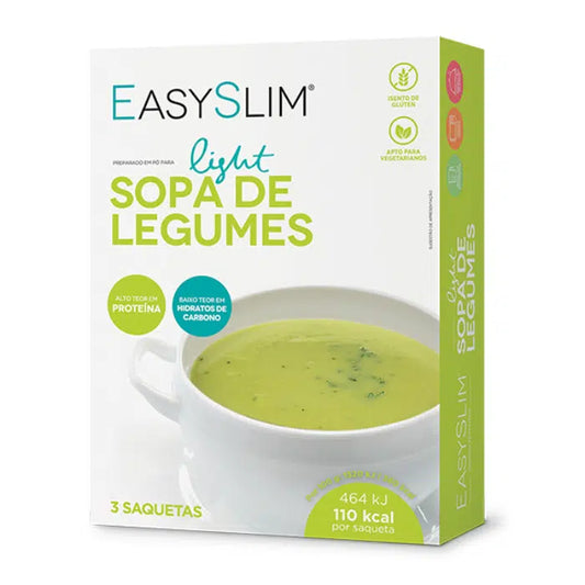 Farmodiética Easyslim Sopa Light Leg Saq 30,5 x3
