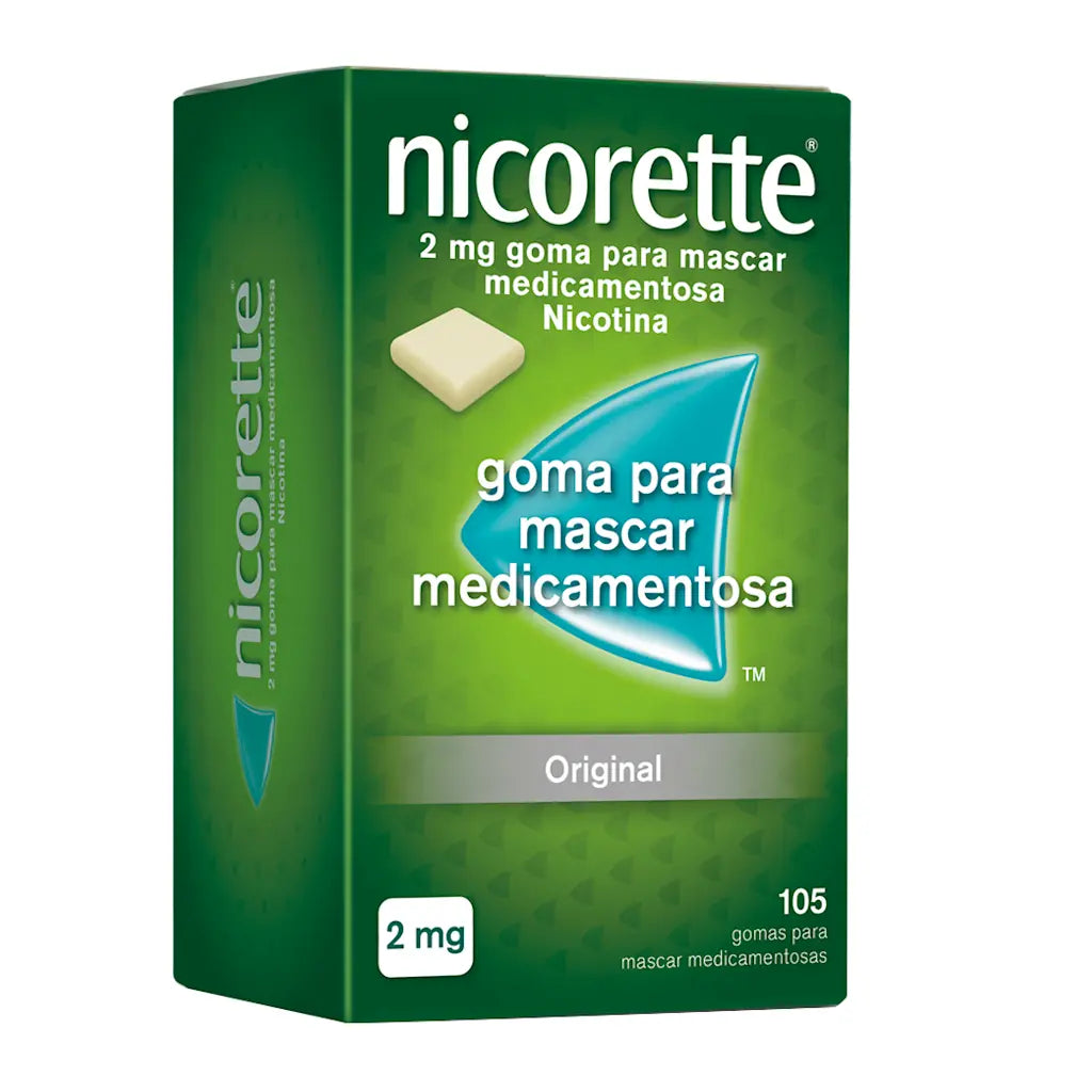 Kenvue NICORETTE® 105 gomas para mascar medicamentosas 2 mg - Clássica
