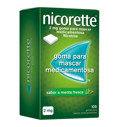 Kenvue NICORETTE® 105 gomas para mascar medicamentosas 2 mg - Menta Fresca