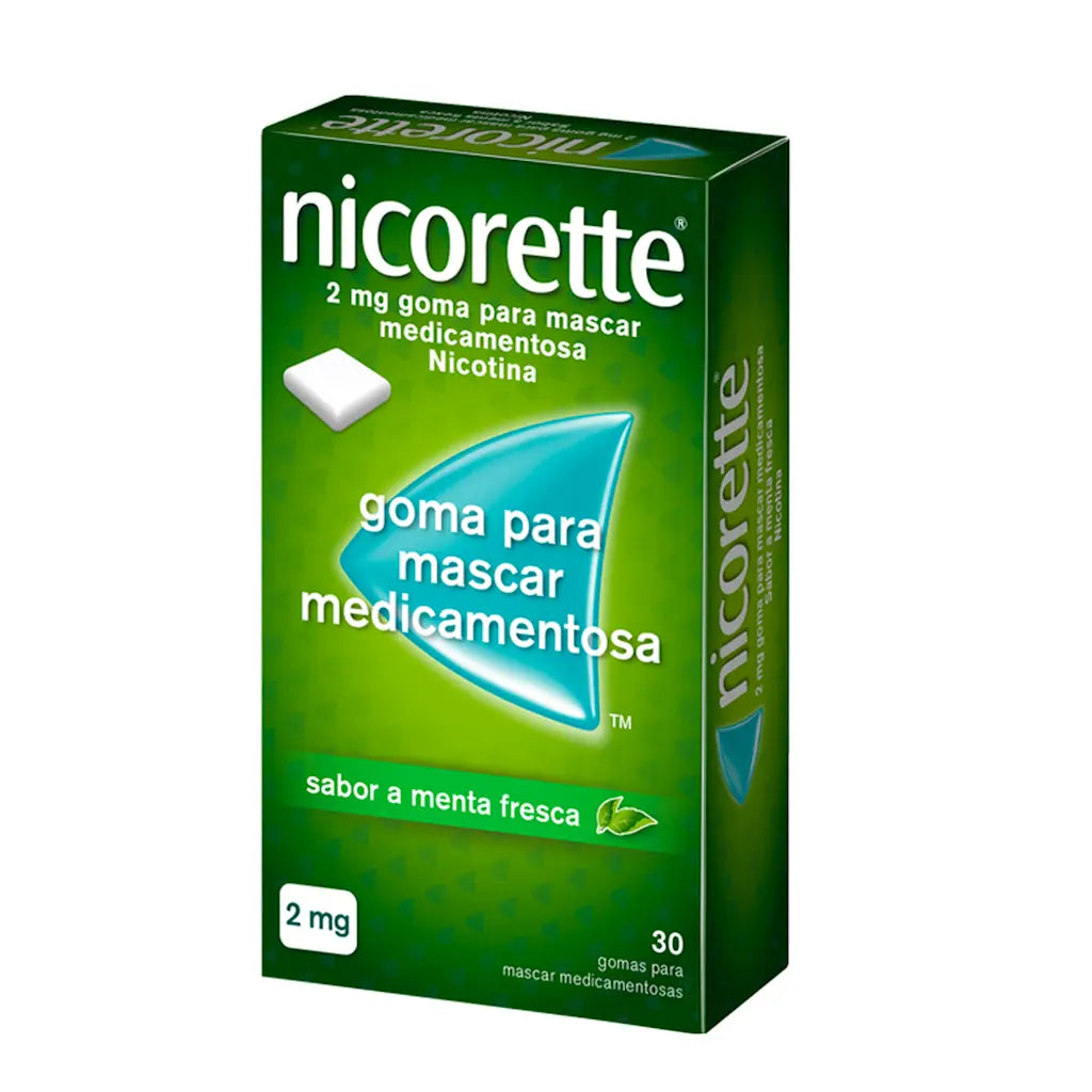 Kenvue NICORETTE® 30 gomas para mascar medicamentosas 2 mg - Menta Fresca