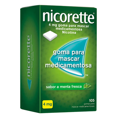 Kenvue NICORETTE® 105 gomas para mascar medicamentosas 4 mg - Menta Fresca