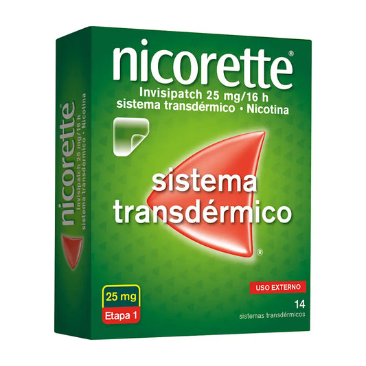 Kenvue NICORETTE® Invisipatch - 14 adesivos transdérmicos 25 mg/16h