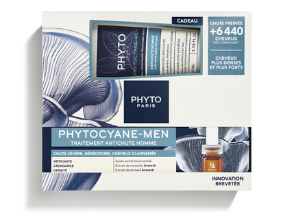 Phytocyane Homem Cuid 3,5mlX12+OF Ch100ml