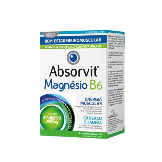 Farmodiética Absorvit Magnésio B6 Comprimidos x60