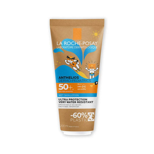 La Roche-Posay ANTHELIOS DERMOPEDIATRICS WET SKIN CARTON TUBE FPS50+ 200ML