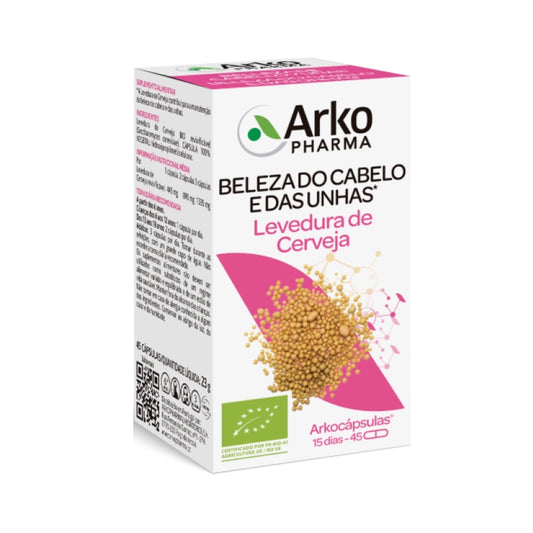 Arkopharma Arkocápsulas Levedura de Cerveja BIO 45 cáps