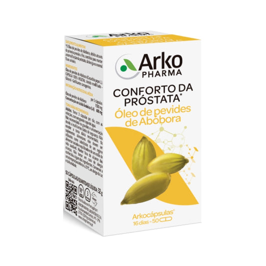 Arkopharma Arkocápsulas Óleo de Pevides de Abóbora 50 cáps